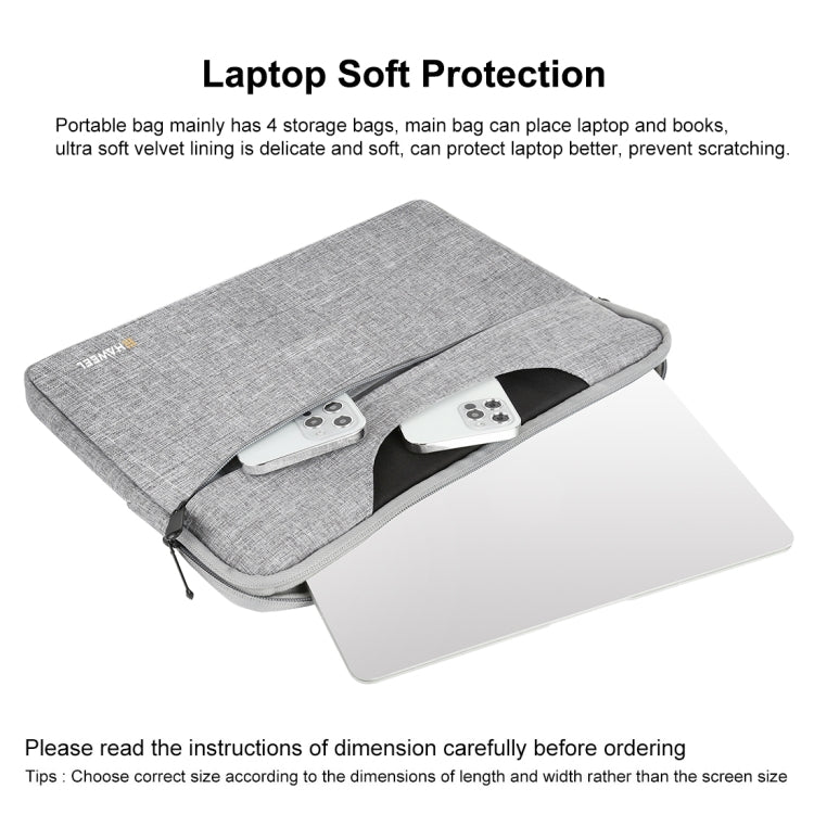 HAWEEL 13.3 inch Laptop Handbag, For Macbook, Samsung, Lenovo, Sony, DELL Alienware, CHUWI, ASUS, HP, 13.3 inch and Below Laptops