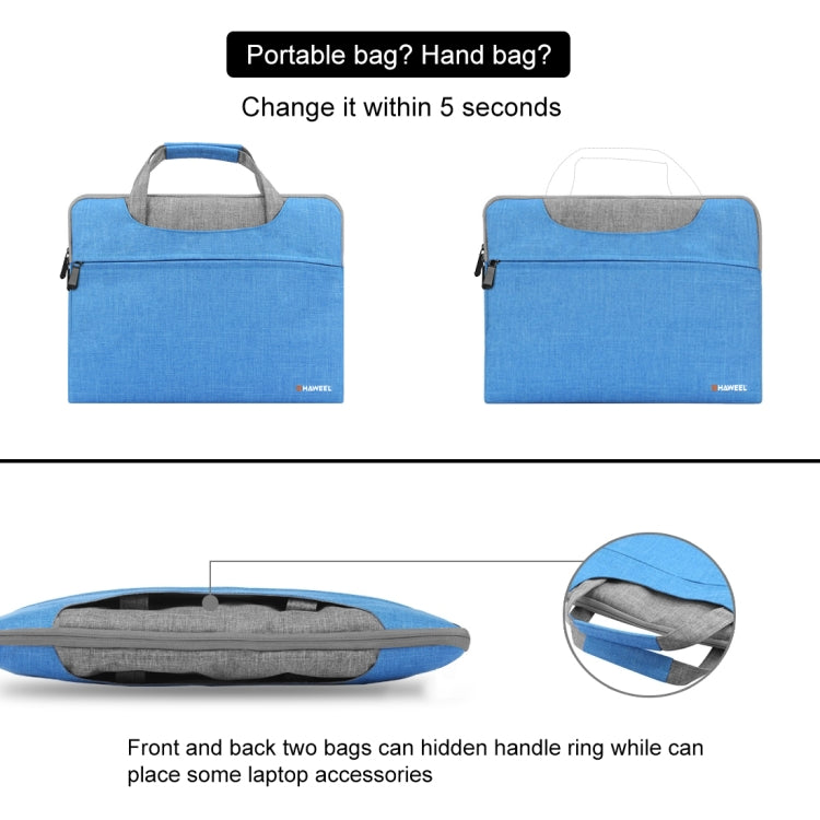 HAWEEL 13.3 inch Laptop Handbag, For Macbook, Samsung, Lenovo, Sony, DELL Alienware, CHUWI, ASUS, HP, 13.3 inch and Below Laptops