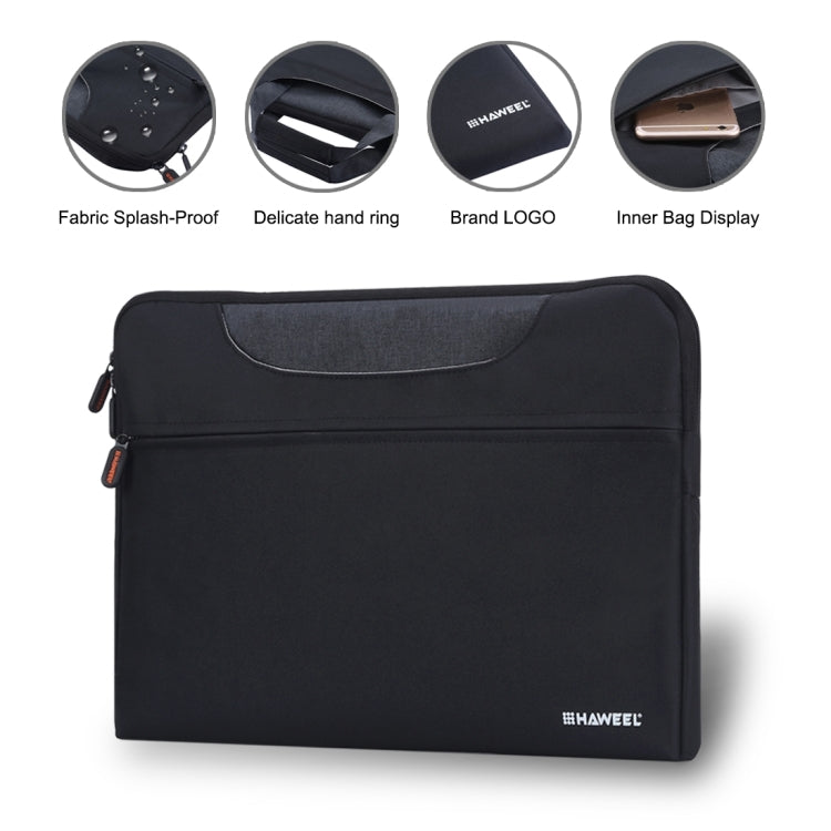 [UAE Warehouse] HAWEEL 15.6inch Laptop Handbag, For Macbook, Samsung, Lenovo, Sony, DELL Alienware, CHUWI, ASUS, HP, 15.6 inch and Below Laptops