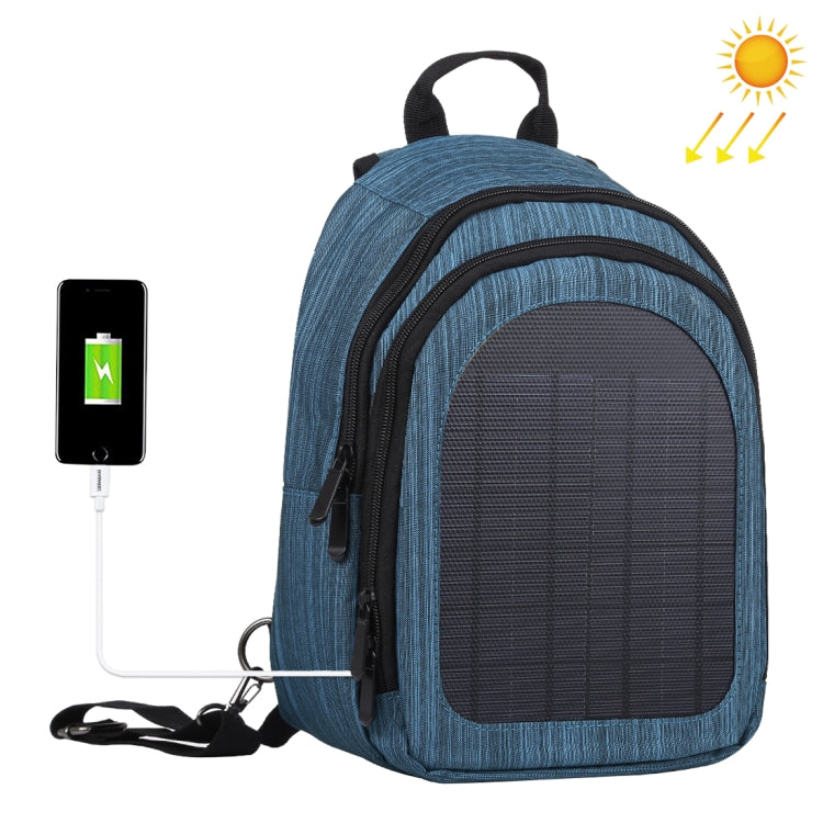 HAWEEL 5V Solar Panel Power Single & Double Shoulder Backpack Bag