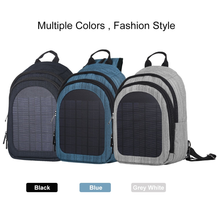 HAWEEL 5V Solar Panel Power Single & Double Shoulder Backpack Bag