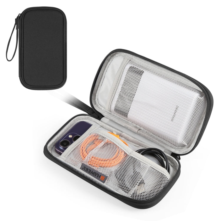 HAWEEL Electronic Organizer Storage Bag for Cellphones, Power Bank, Cables, Mouse, Earphones