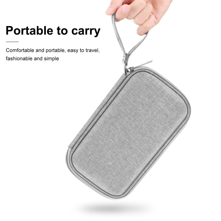 HAWEEL Electronic Organizer Storage Bag for Cellphones, Power Bank, Cables, Mouse, Earphones