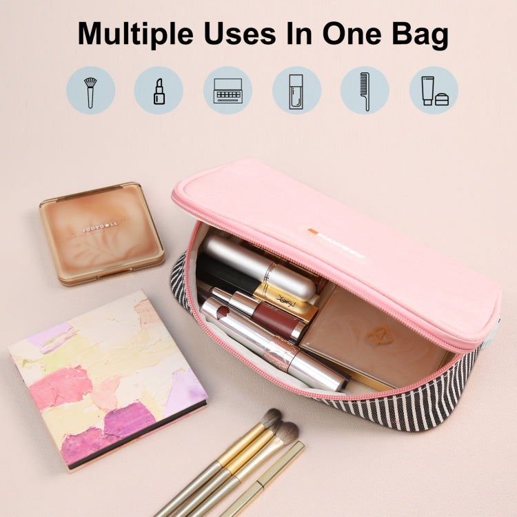 HAWEEL Pencil Case Cosmetic Storage Organizer Canvas Glasses Bag