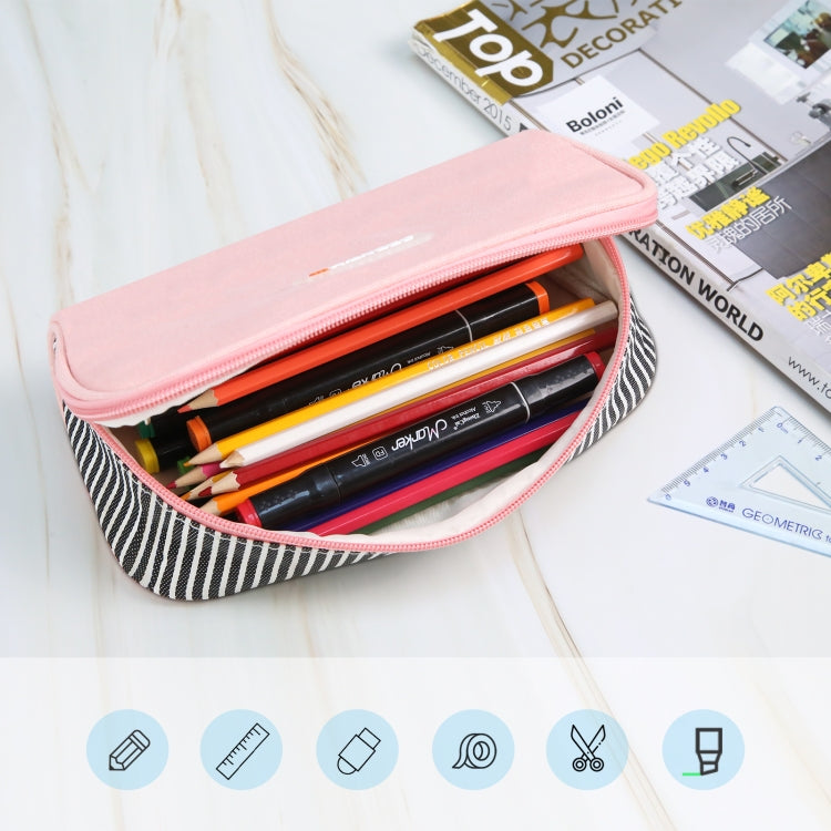 HAWEEL Pencil Case Cosmetic Storage Organizer Canvas Glasses Bag