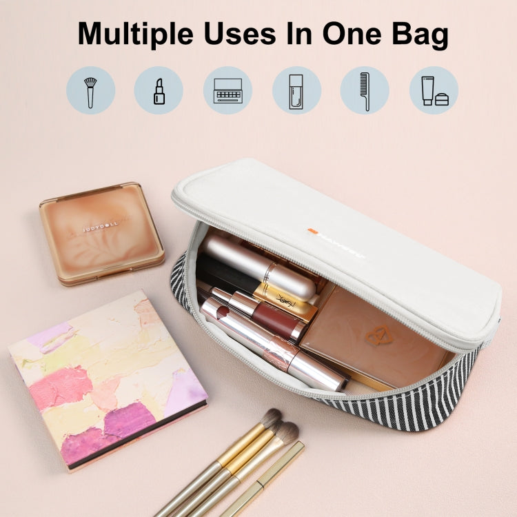 HAWEEL Pencil Case Cosmetic Storage Organizer Canvas Glasses Bag