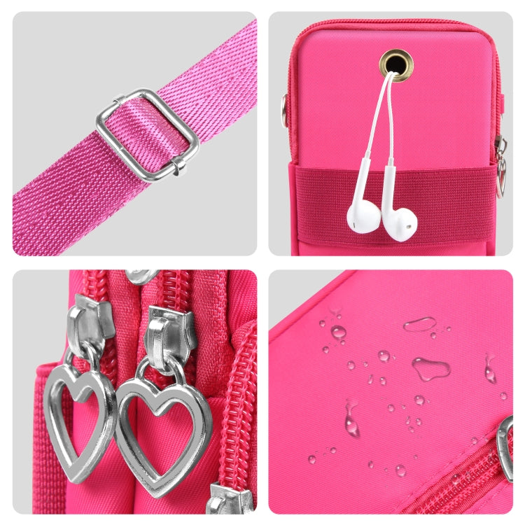 HAWEEL Mini Crossbody Vertical Zipper Pouch Phone Case Bag