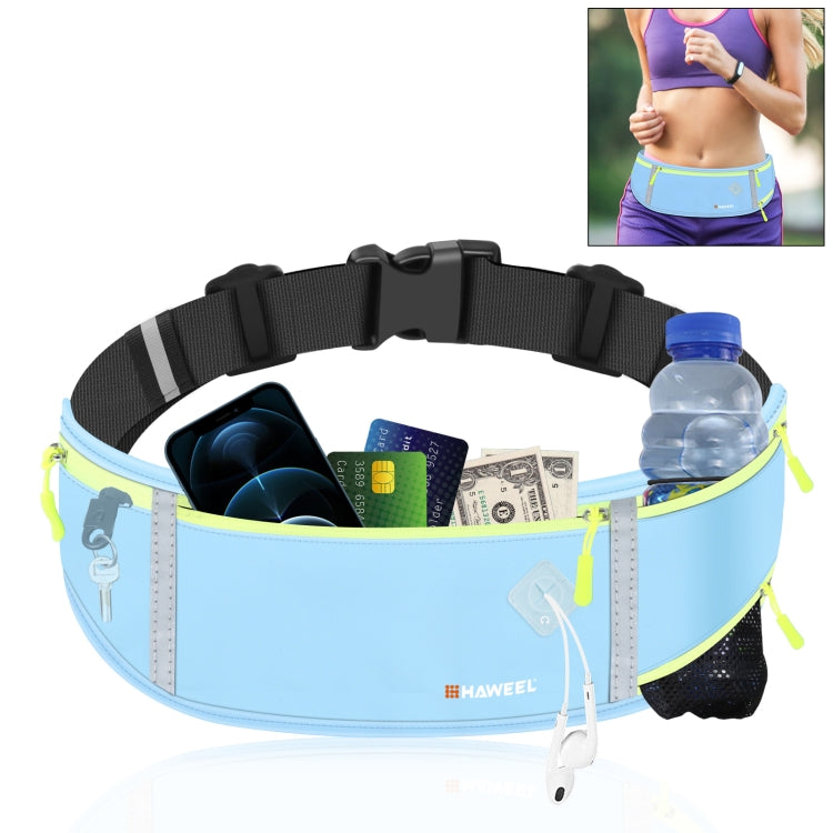 HAWEEL Running Belt Waist Fanny Pack Bag Sports Waterproof Waist Phone Pocket
