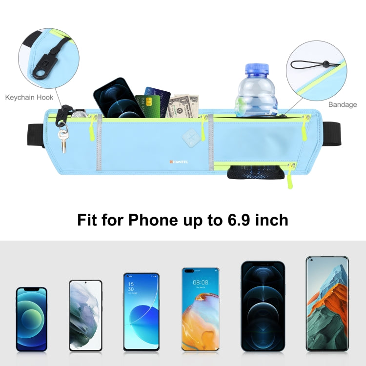 HAWEEL Running Belt Waist Fanny Pack Bag Sports Waterproof Waist Phone Pocket