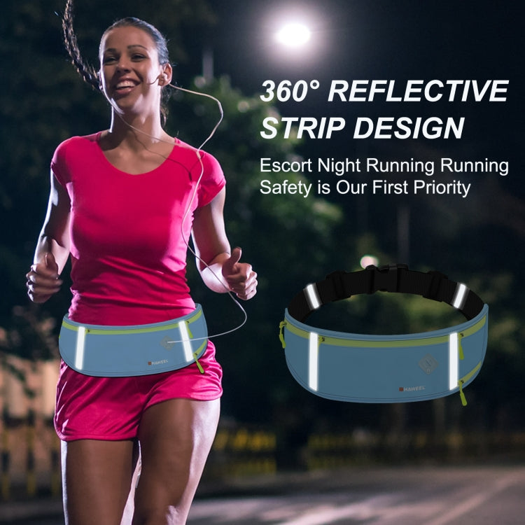 HAWEEL Running Belt Waist Fanny Pack Bag Sports Waterproof Waist Phone Pocket