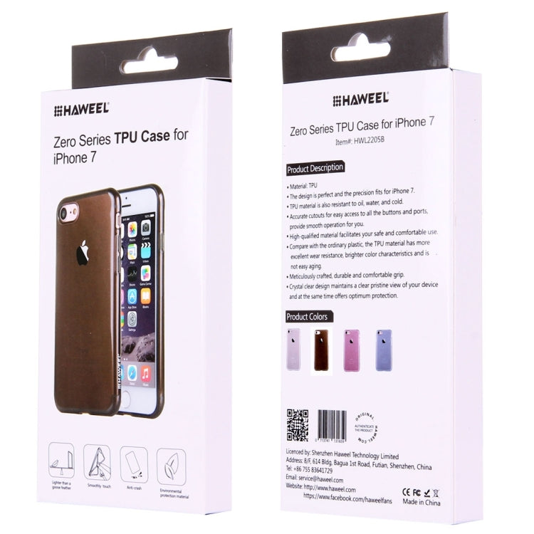 HAWEEL for  iPhone 8 & 7  Soft Semitransparent TPU Protective Case