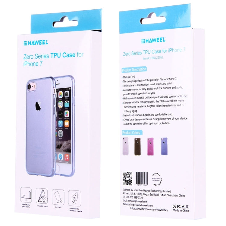 HAWEEL for  iPhone 8 & 7  Soft Semitransparent TPU Protective Case