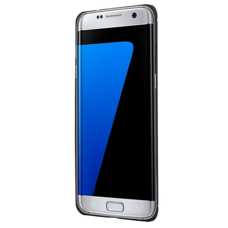 HAWEEL for Galaxy S7 / G930 Brushed Carbon Fiber Texture Shockproof TPU Protective Case
