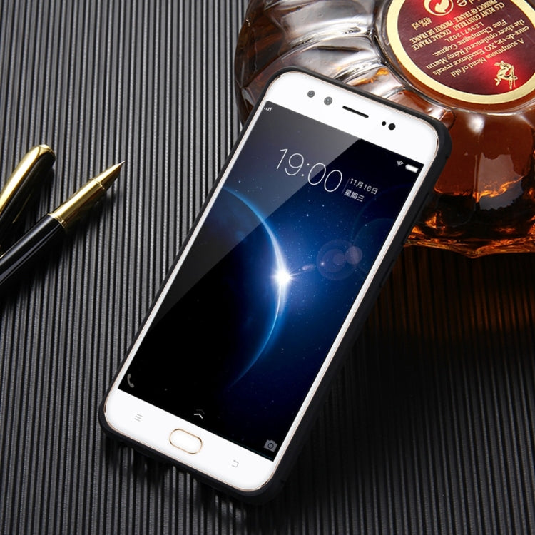 HAWEEL for Vivo X9 Brushed Carbon Fiber Texture Shockproof TPU Protective Case