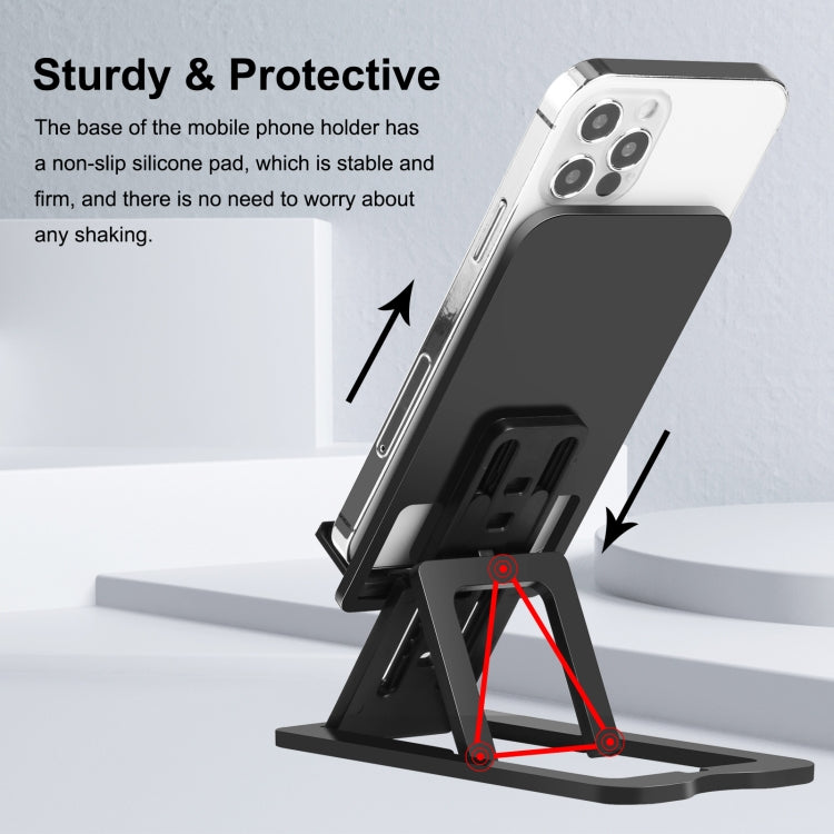 HAWEEL Adjustable Lifting Folding Portable Live Broadcast Desktop Plastic Holder