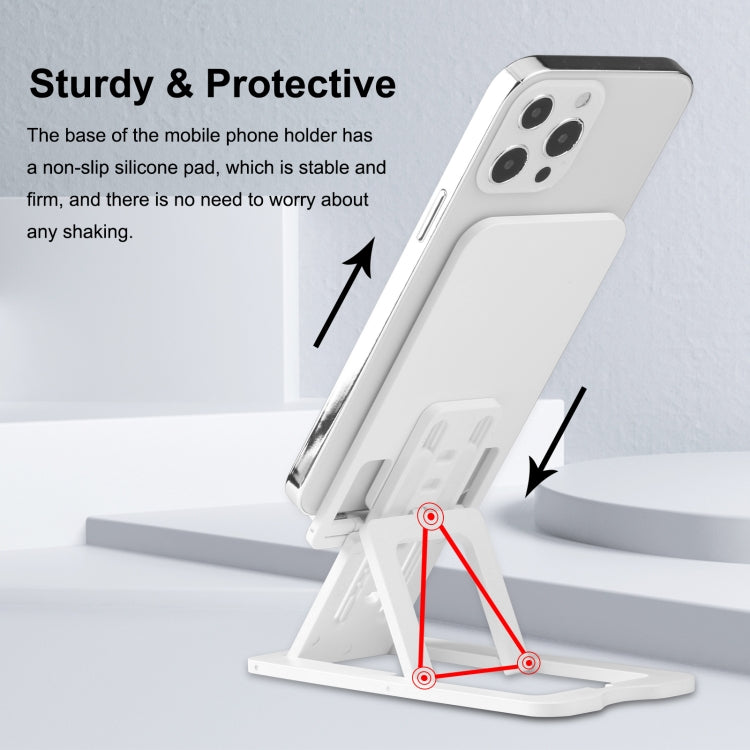HAWEEL Adjustable Lifting Folding Portable Live Broadcast Desktop Plastic Holder