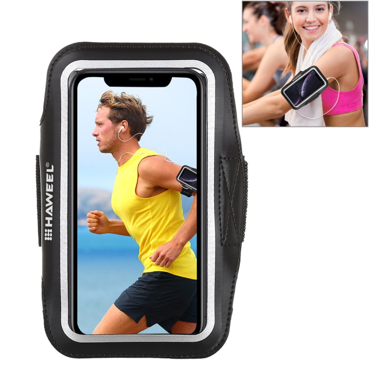 HAWEEL Sport Armband Case with Earphone Hole & Key Pocket, For iPhone XS, iPhone XS Max, iPhone X, iPhone 8 Plus & 7 Plus, iPhone 6 Plus, Galaxy S9+ / S8+ / S6 / S5