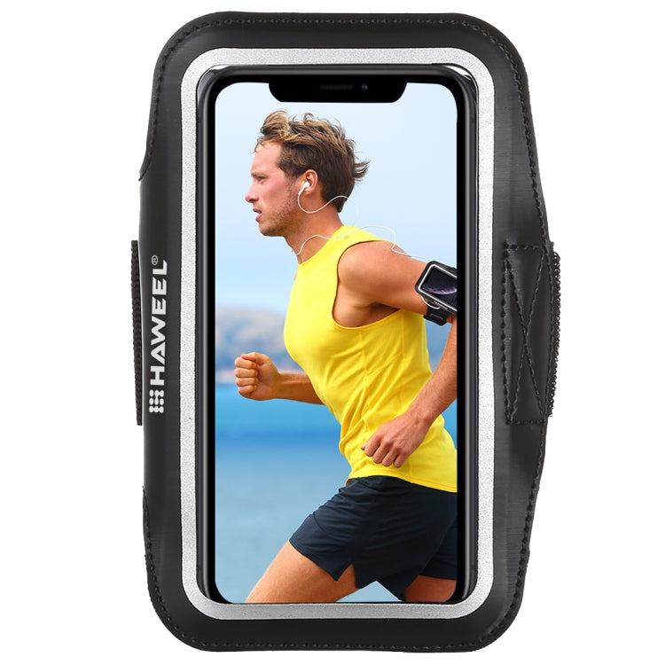 HAWEEL Sport Armband Case with Earphone Hole & Key Pocket, For iPhone XS, iPhone XS Max, iPhone X, iPhone 8 Plus & 7 Plus, iPhone 6 Plus, Galaxy S9+ / S8+ / S6 / S5