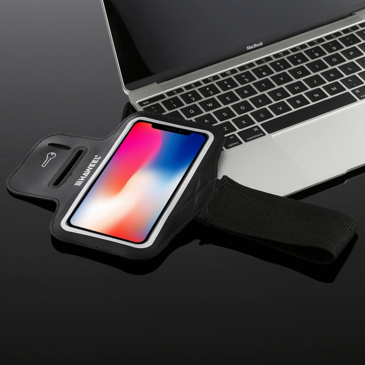 HAWEEL Sport Armband Case with Earphone Hole & Key Pocket, For iPhone XS, iPhone XS Max, iPhone X, iPhone 8 Plus & 7 Plus, iPhone 6 Plus, Galaxy S9+ / S8+ / S6 / S5
