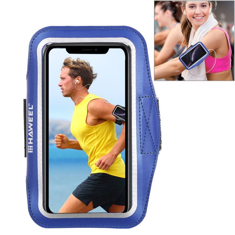 HAWEEL Sport Armband Case with Earphone Hole & Key Pocket, For iPhone XS, iPhone XS Max, iPhone X, iPhone 8 Plus & 7 Plus, iPhone 6 Plus, Galaxy S9+ / S8+ / S6 / S5