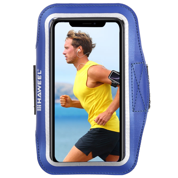 HAWEEL Sport Armband Case with Earphone Hole & Key Pocket, For iPhone XS, iPhone XS Max, iPhone X, iPhone 8 Plus & 7 Plus, iPhone 6 Plus, Galaxy S9+ / S8+ / S6 / S5