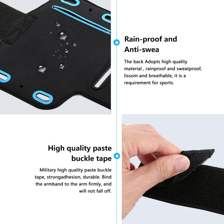 HAWEEL Sport Armband Case with Earphone Hole & Key Pocket, For iPhone XS, iPhone XS Max, iPhone X, iPhone 8 Plus & 7 Plus, iPhone 6 Plus, Galaxy S9+ / S8+ / S6 / S5