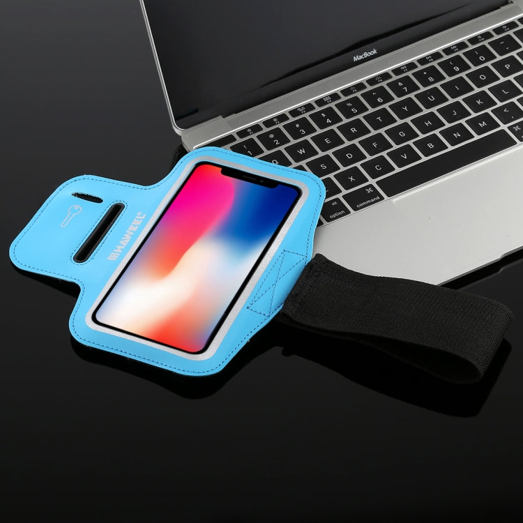 HAWEEL Sport Armband Case with Earphone Hole & Key Pocket, For iPhone XS, iPhone XS Max, iPhone X, iPhone 8 Plus & 7 Plus, iPhone 6 Plus, Galaxy S9+ / S8+ / S6 / S5