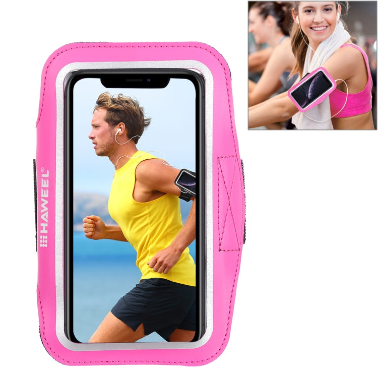 HAWEEL Sport Armband Case with Earphone Hole & Key Pocket, For iPhone XS, iPhone XS Max, iPhone X, iPhone 8 Plus & 7 Plus, iPhone 6 Plus, Galaxy S9+ / S8+ / S6 / S5