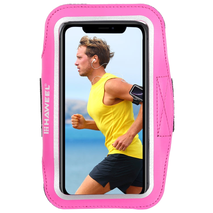 HAWEEL Sport Armband Case with Earphone Hole & Key Pocket, For iPhone XS, iPhone XS Max, iPhone X, iPhone 8 Plus & 7 Plus, iPhone 6 Plus, Galaxy S9+ / S8+ / S6 / S5