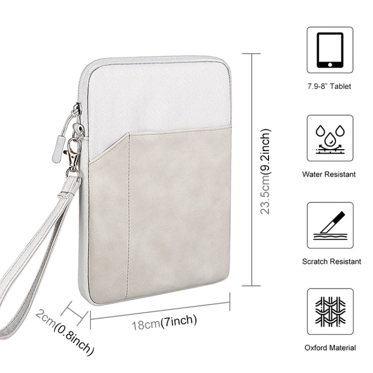 HAWEEL Splash-proof Pouch Sleeve Tablet Bag for iPad mini 7.9-8.4 inch Tablet