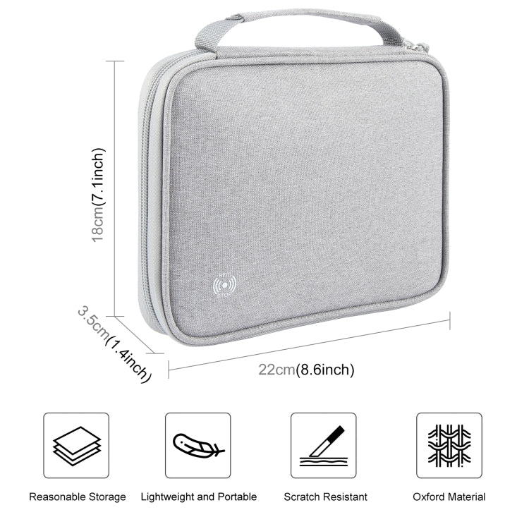 HAWEEL Passport Wallet Document Organizer Credit Cards Case Bag with Handle