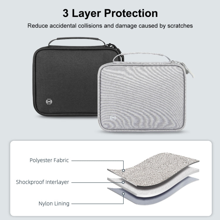HAWEEL Passport Wallet Document Organizer Credit Cards Case Bag with Handle