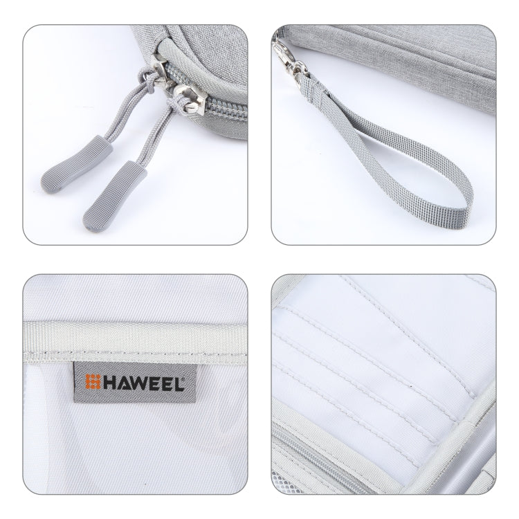 HAWEEL Clutch Bag Passport Wallet Document Organizer Credit Cards Case Bag