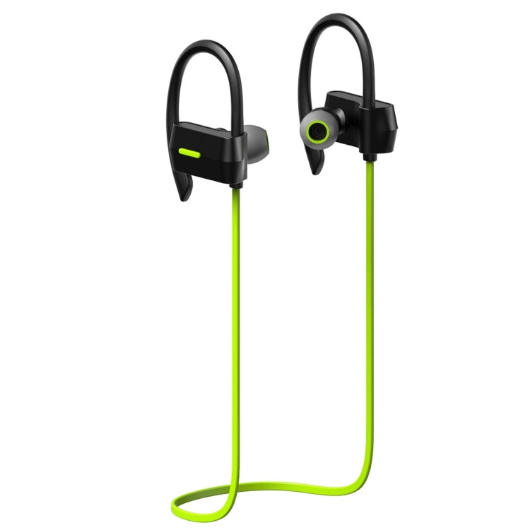 HAWEEL Anti Sweat Noise Cancelling Wireless Bluetooth 4.1 Earbud Stereo Earphone In-ear Headphone Sports Headset(Green)