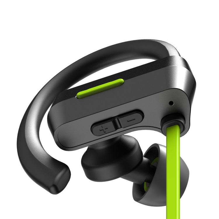 HAWEEL Anti Sweat Noise Cancelling Wireless Bluetooth 4.1 Earbud Stereo Earphone In-ear Headphone Sports Headset(Green)