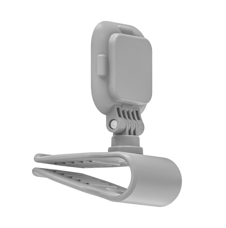 For Insta360 GO Ultra Sunnylife Magnetic Car Sun Visor Mount Action Camera Holder 360 Rotating 180 Tilt Sun Visor Holder  - Grey