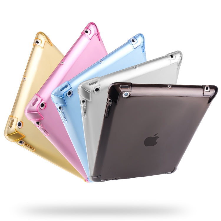 Highly Transparent TPU Full Thicken Corners Shockproof Protective Case for iPad 4 / 3 / 2