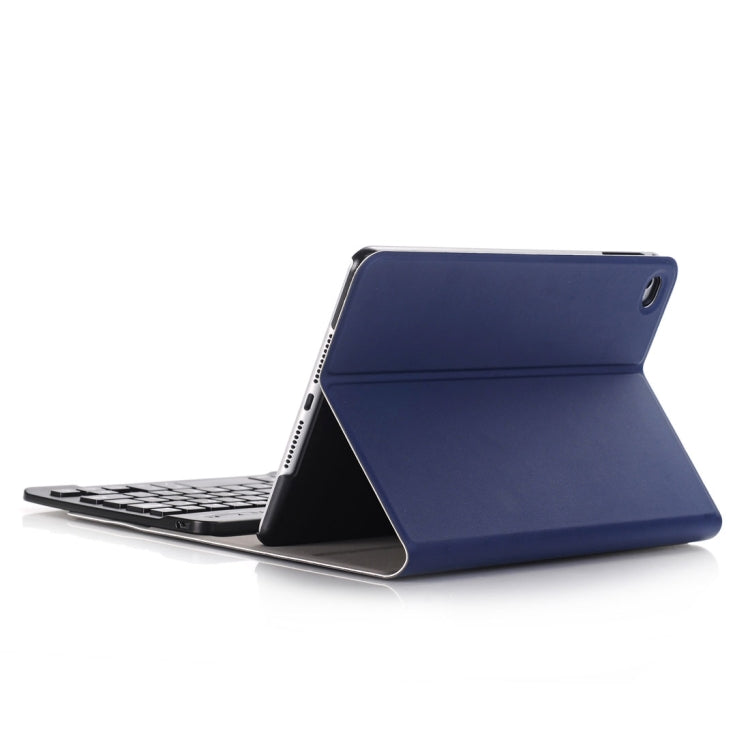For iPad Mini 4 Ultra-thin ABS Bluetooth Keyboard Horizontal Flip Leather Tablet Case with Holder