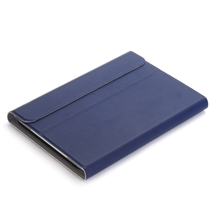 For iPad Mini 4 Ultra-thin ABS Bluetooth Keyboard Horizontal Flip Leather Tablet Case with Holder