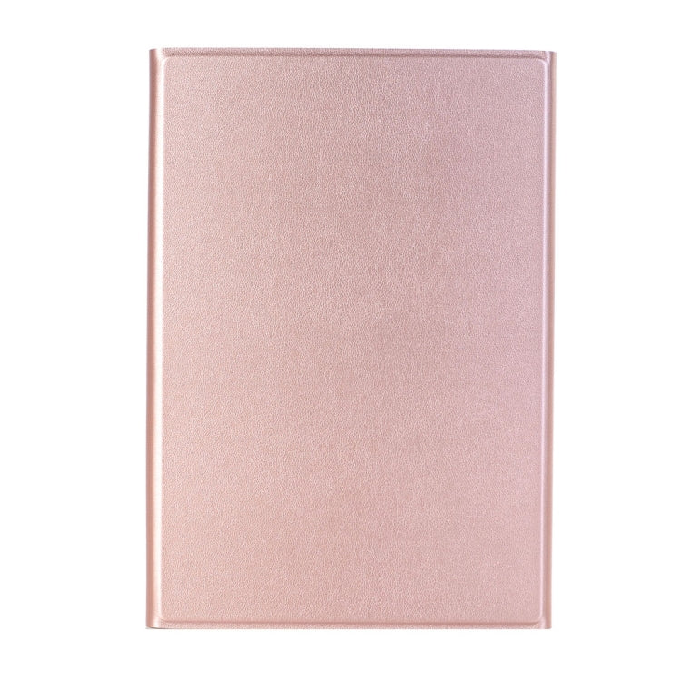 For iPad Mini 4 Ultra-thin ABS Bluetooth Keyboard Horizontal Flip Leather Tablet Case with Holder