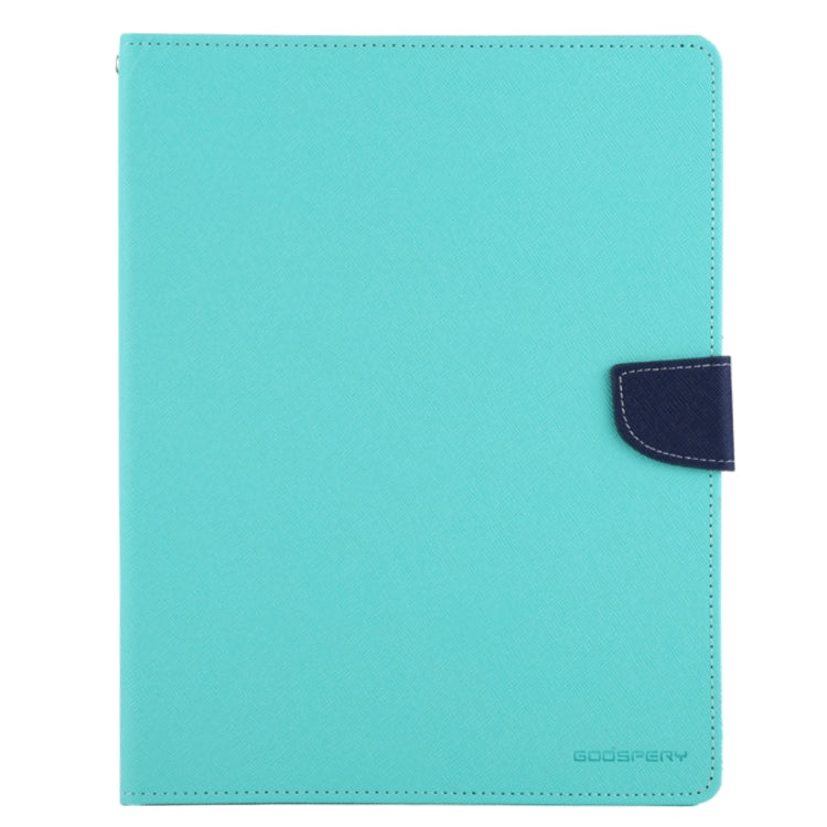 GOOSPERY FANCY DIARY for iPad 4 / 3 / 2 Cross Texture Leather Case with Holder & Card slots & Wallet