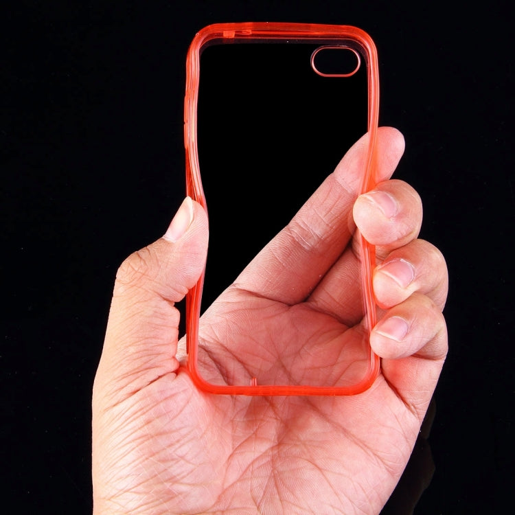 For iPhone 4 & 4S Acrylic+TPU Transparent Hard Case