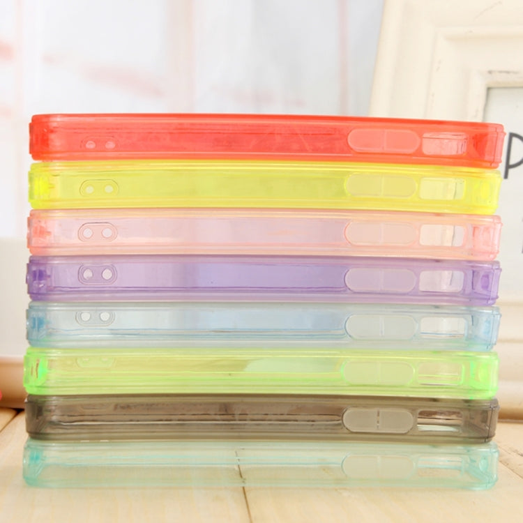 For iPhone 4 & 4S Acrylic+TPU Transparent Hard Case