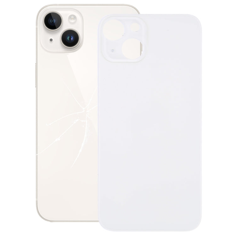 Easy Replacement Big Camera Hole Glass Back Battery Cover for iPhone 14