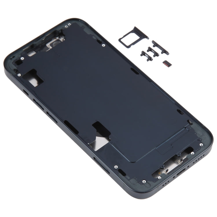 For iPhone 14 Battery Back Cover with Middle Frame / Side Keys