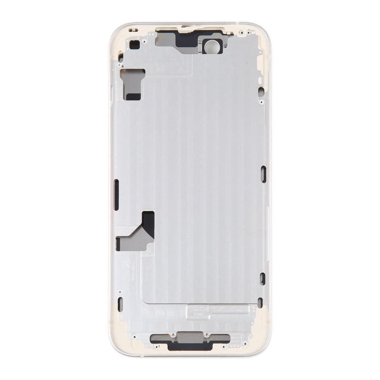 For iPhone 14 Battery Back Cover with Middle Frame / Side Keys