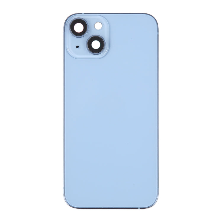 For iPhone 14 Battery Back Cover with Middle Frame / Side Keys