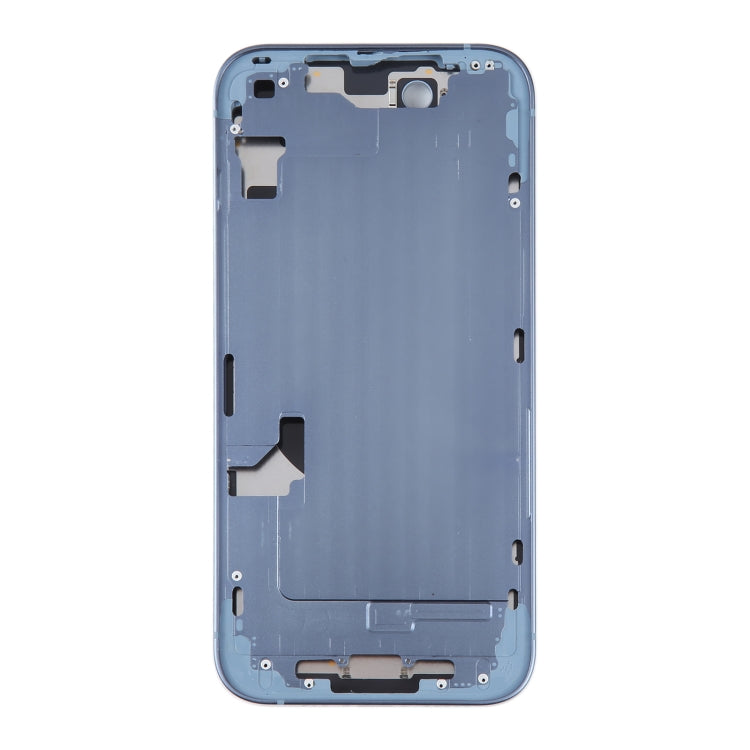 For iPhone 14 Battery Back Cover with Middle Frame / Side Keys