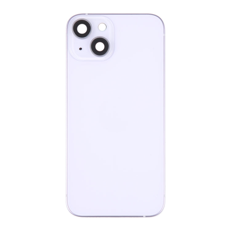 For iPhone 14 Battery Back Cover with Middle Frame / Side Keys