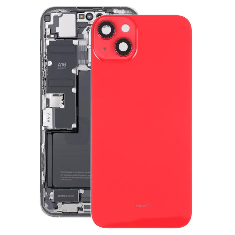 Glass Battery Back Cover with Holder for iPhone 14 Plus